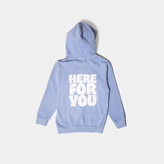 Here For You Grape Hoodie