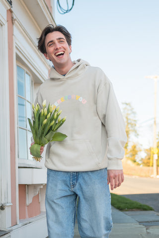Here For You Pastel Hoodie