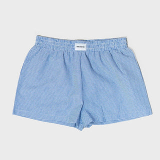 Royal Blue Checkered Boxer Short