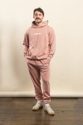 Here For You Urban Hoodie- Salmon