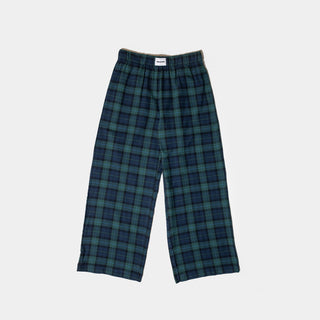 Here For You Black Watch Plaid Flannel Pants