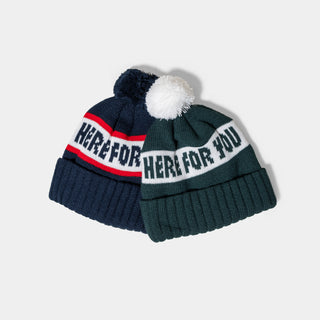 Here For You Winter Pom Pom Hat