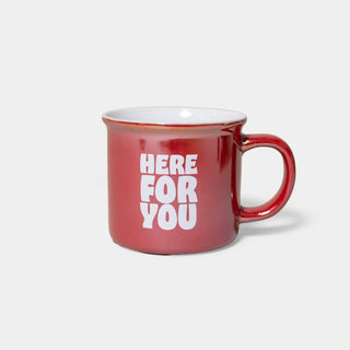 Here For You Campfire Mug