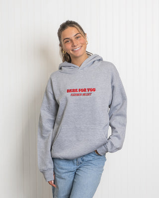 Here For You x Sacred Heart Hoodie