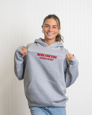 Here For You x Sacred Heart Hoodie