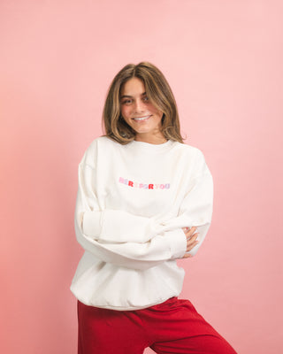 Here For You Valentines Crew