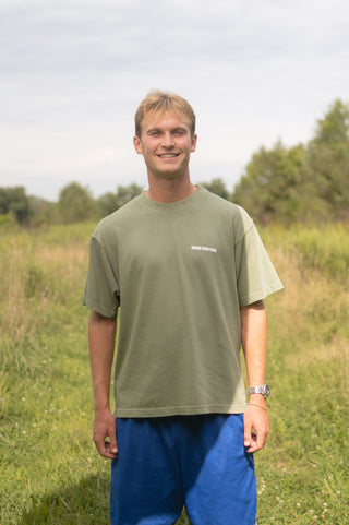 Tomorrow Needs You Olive Tee