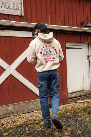 Find Joy in The Journey Sand Hoodie