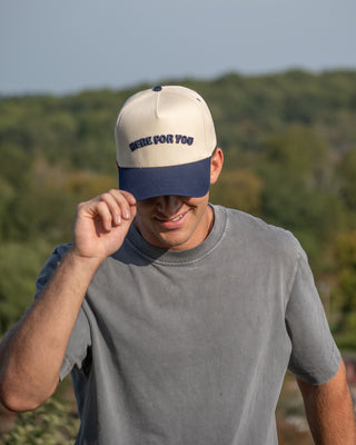 Navy Trucker Hat