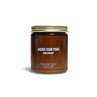 Here For You Holiday Candle