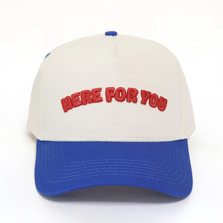 Red & Blue Trucker Hat